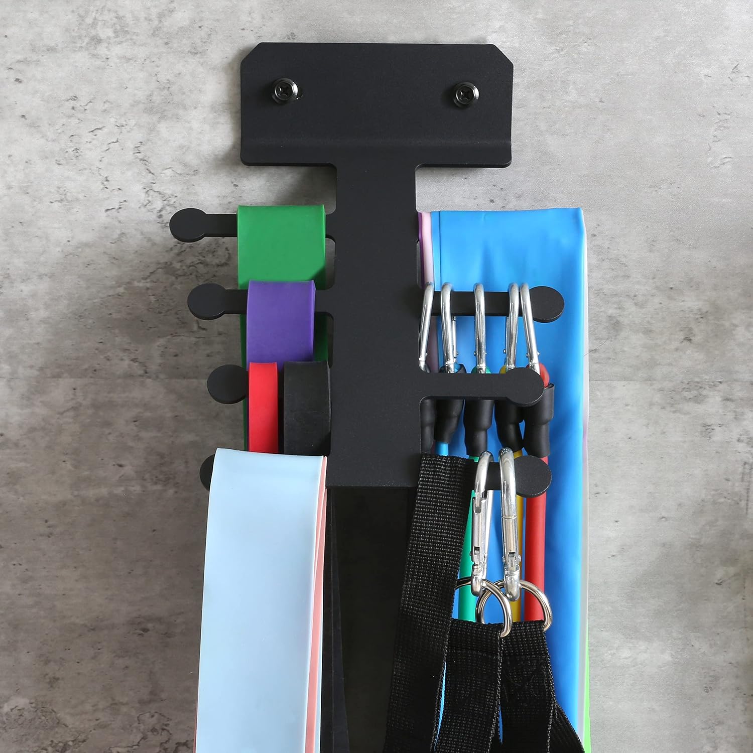 Buy Resistance Band Rack Band Storage Hanger Gym Equipment Organizer