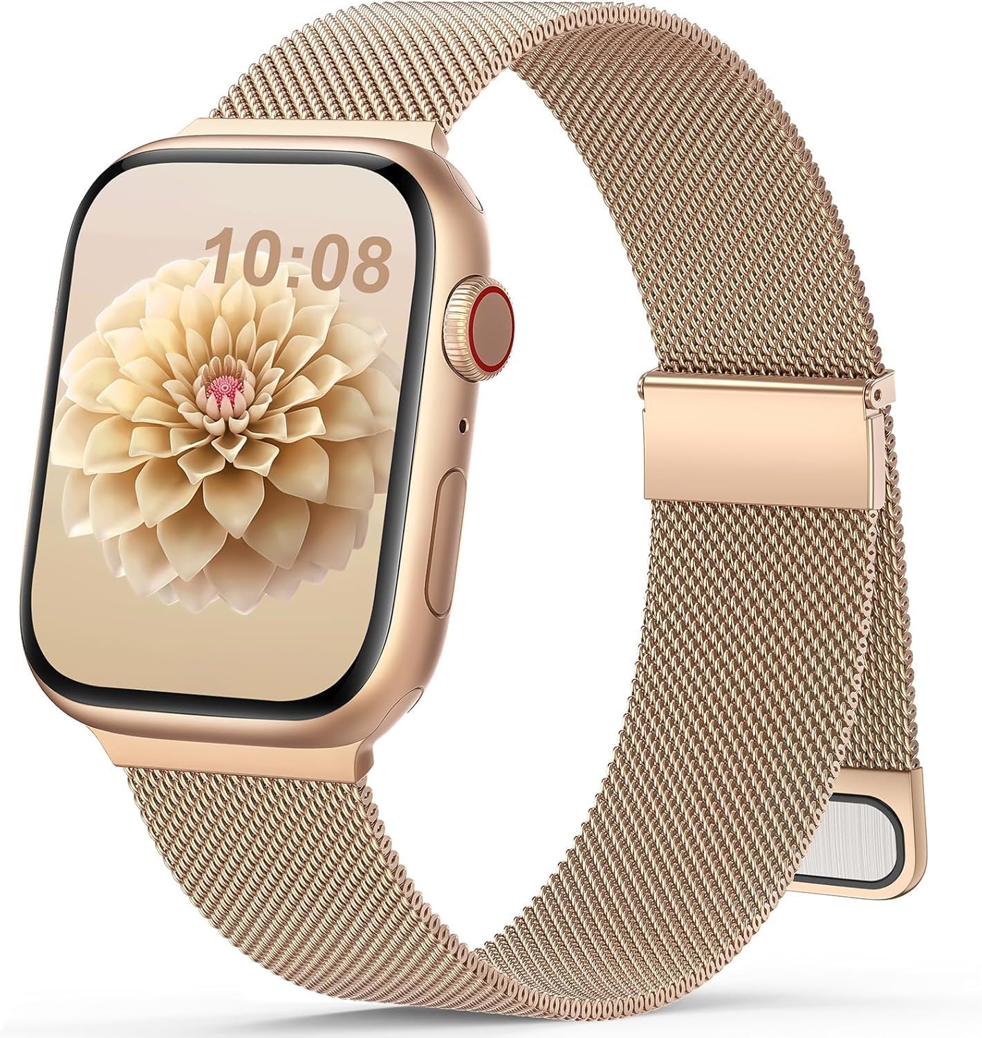 Ersatzarmband für Apple Watch Armband 40mm 41mm 42mm 44mm 38mm 45mm 46mm 49 | Einstellbar Magnetisch Metall Edelstahl Armbänder für iWatch SE Ultra Series 11 10 9 8 7 6 5 4 3 2 1 Damen Herren