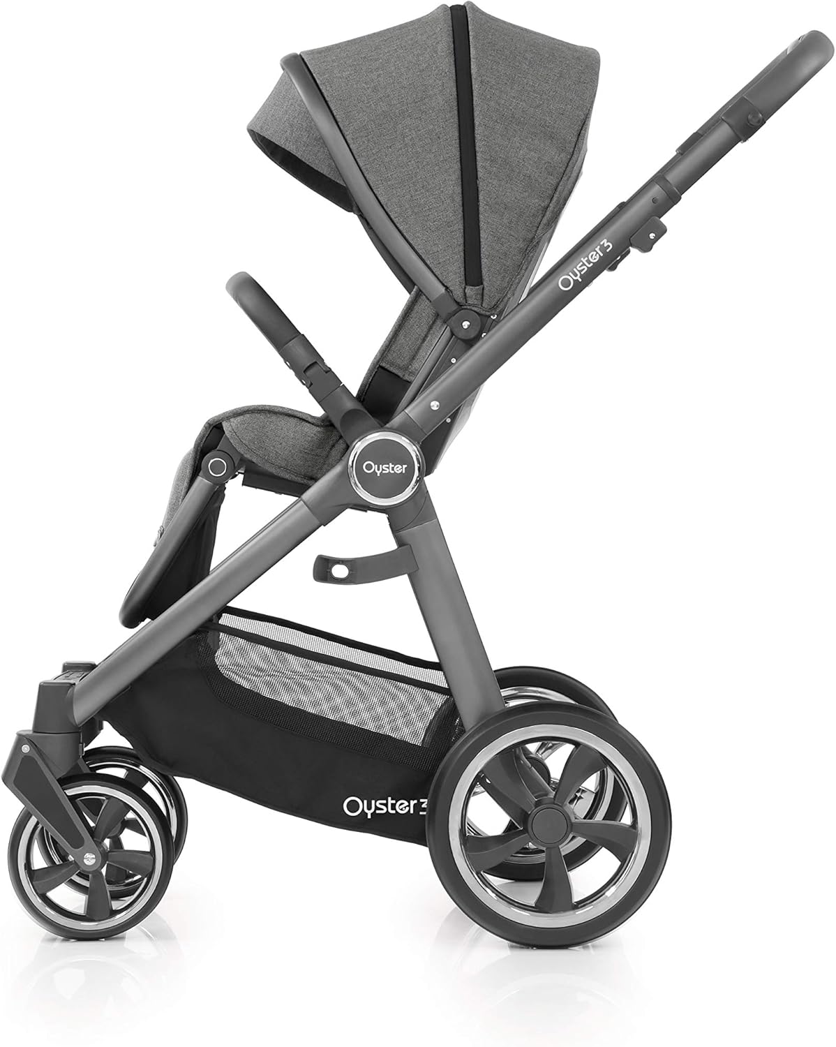 oyster grey pram