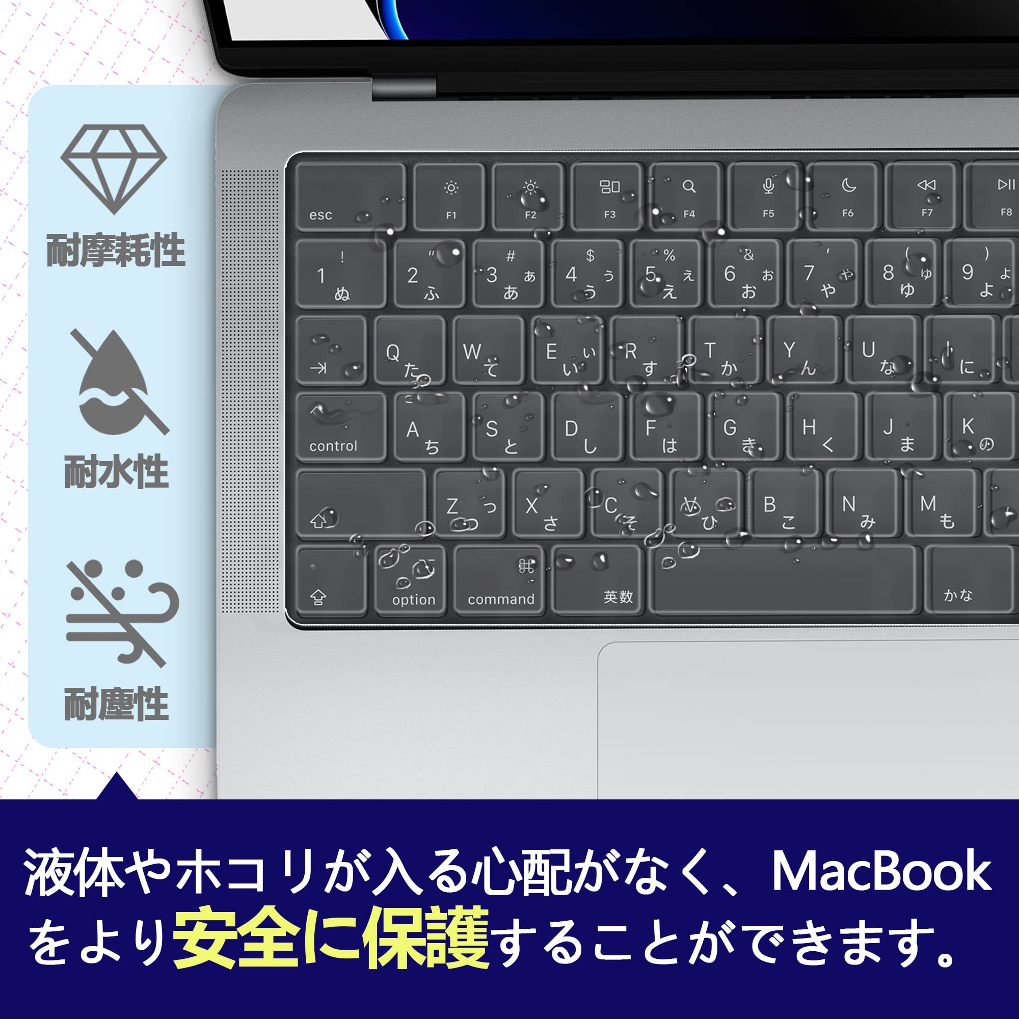 Amazon.co.jp: 【JIS配列 M2/M1チップモデル】NPUOLS MacBook Pro 13 