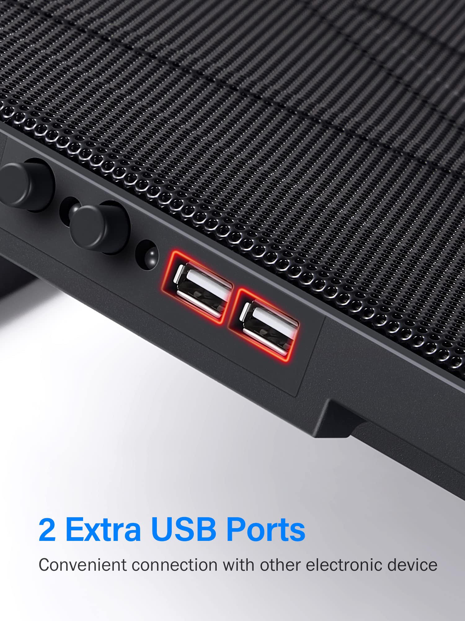 Kootek Laptop Cooling Pad, 1217 Inch Laptop Cooler Pad Chill Mat 5