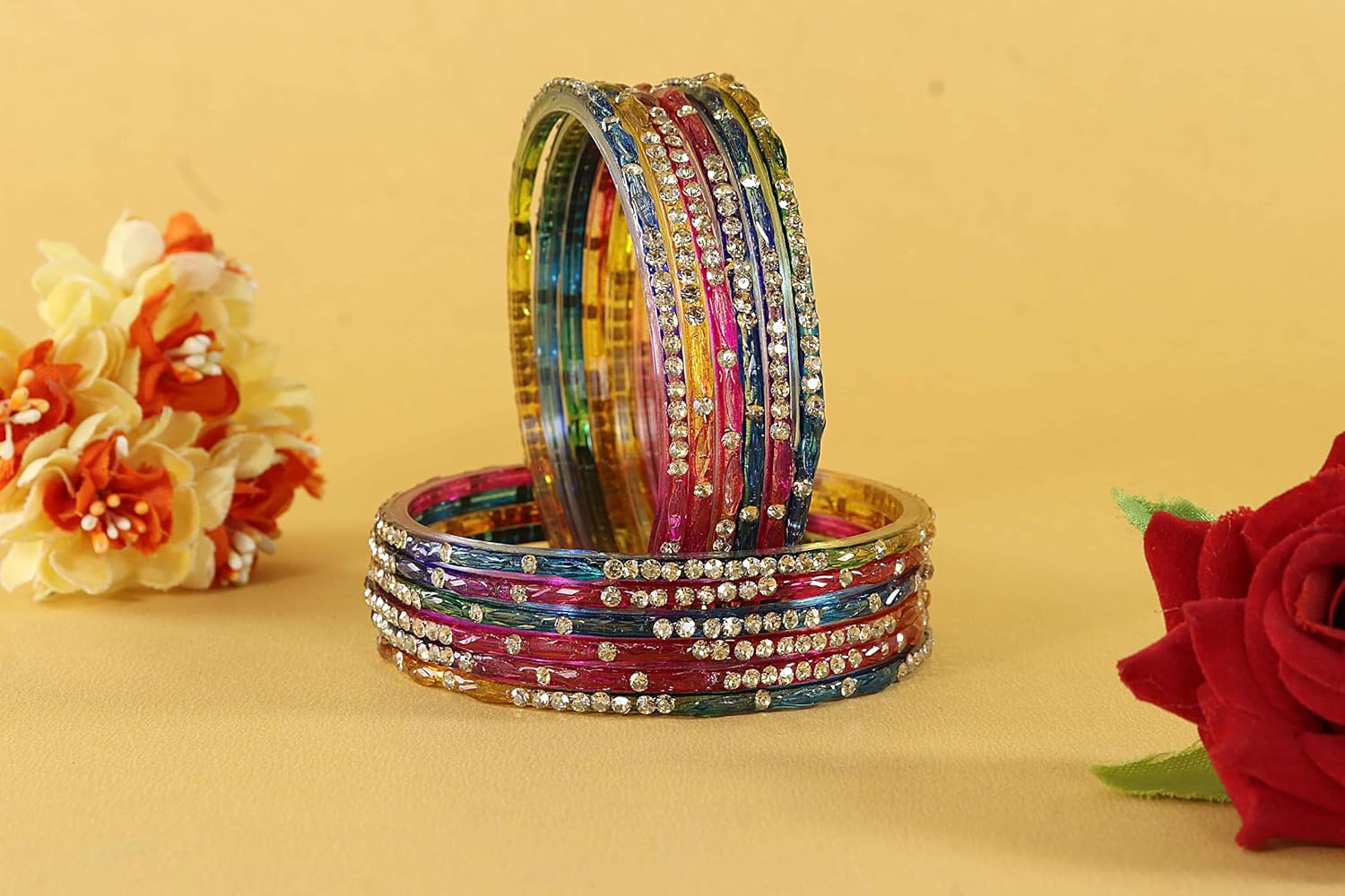Diwali Sale Lavazza Latest Glass Bangles Set With Golden Zircon Diamond &Amp; Beads Work For Women &Amp; Girls | Trending Transparent Glass Bangles | Stylish Chudi Set | Traditional Girl'S Bangles Bracelet- Set Of 12 1 Diwali Sale Lavazza Latest Glass Bangles Set With Golden Zircon Diamond &Amp; Beads Work For Women &Amp; Girls | Trending Transparent Glass Bangles | Stylish Chudi Set | Traditional Girl'S Bangles Bracelet- Set Of 12