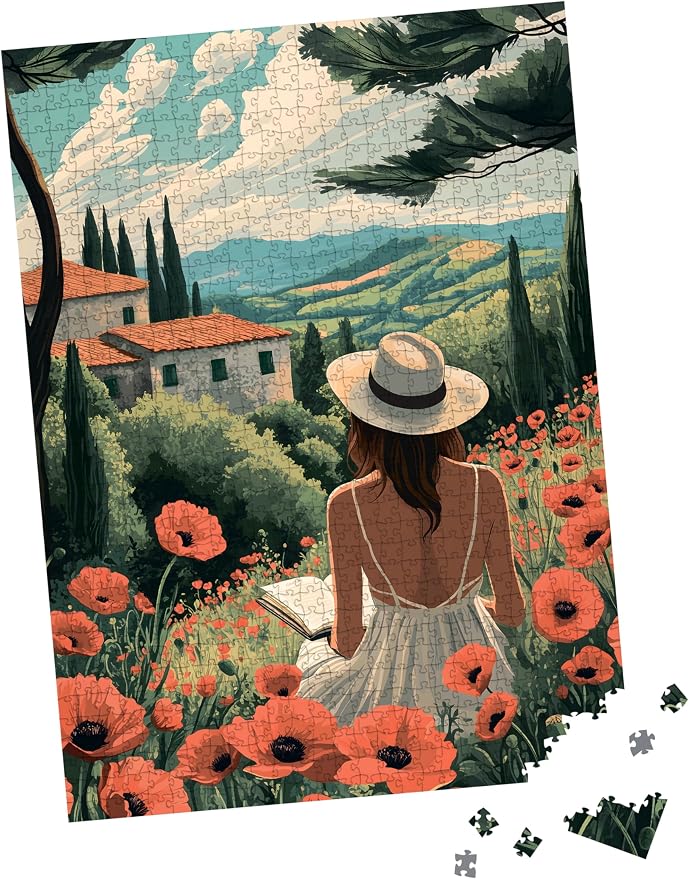 Puzzle para adultos 1000 piezas paisaje colorido miniatura 2