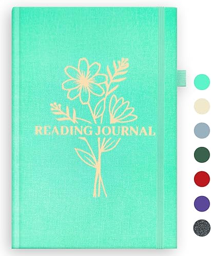 Miniatura 8 de Diario de lectura, diario de lectura de libros, seguimiento y revisa tu lectura, accesorios de libros de regalo para amantes de los libros y