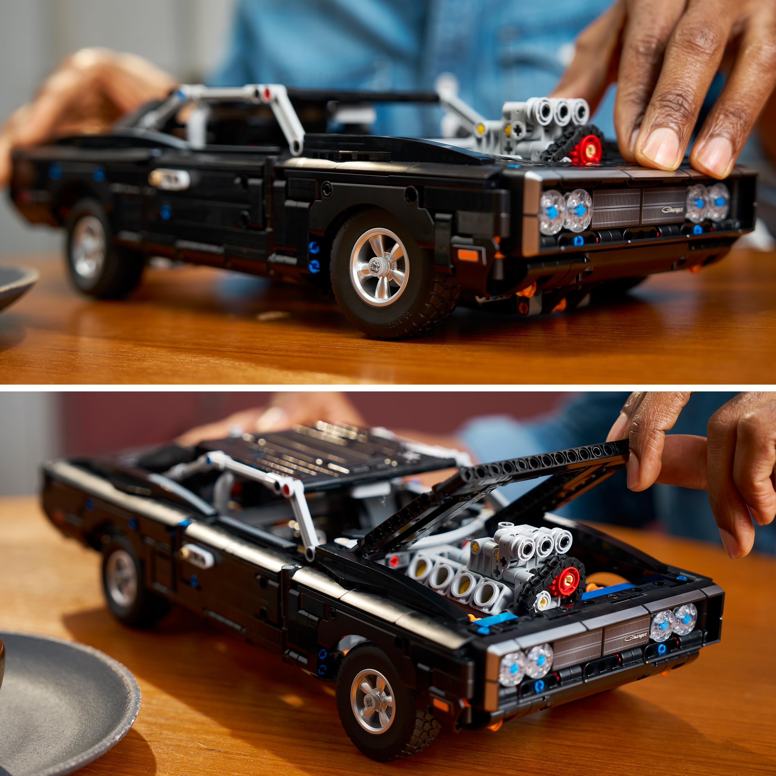 LEGO Technic Auto Dodge Charger R/T Fast and Furious - Kit Modellismo per Adulti - Set STEM da Collezione con Motore V8 e Sospensioni - Regalo Nostalgico per i Fan dei Film - 42231