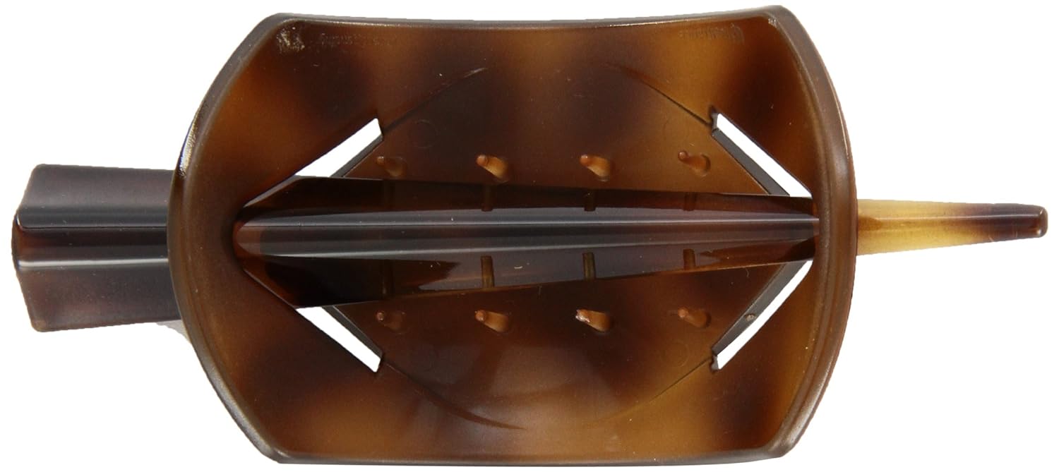 Caravan Tortoise Shell Barrette, Diamond Invert Stick
