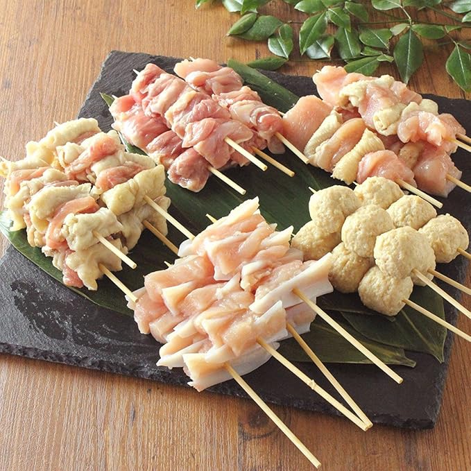 Amazon 水郷のとりやさん 国産 鶏肉 焼き鳥 串もの お試し 本セット 4本 5種類 生 q にオススメ 水郷のとりやさん 鶏肉 通販