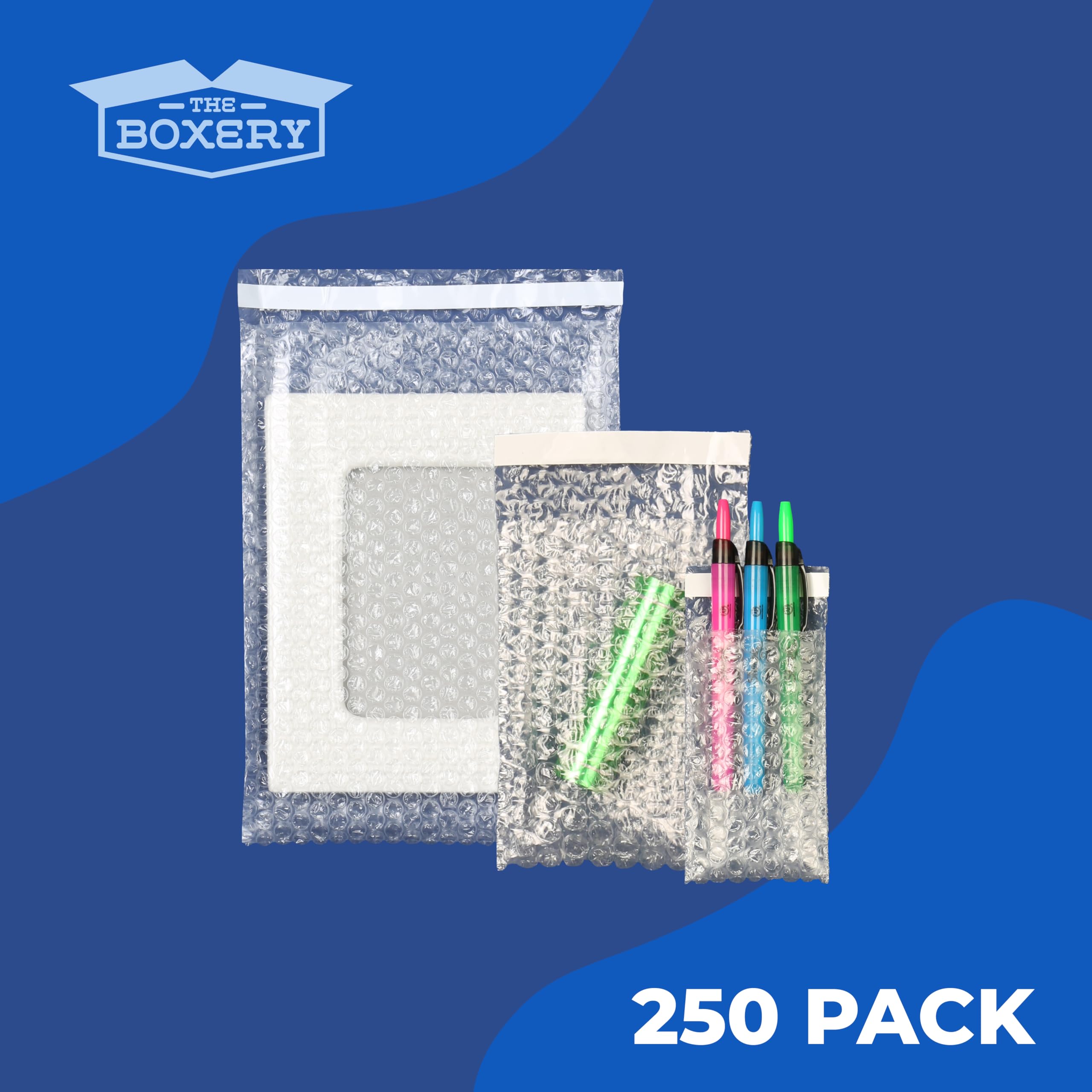 Bubble Cushioning Self Seal Wrap Bags 1100 4 X 7.5 Clear Bubble Out Bags Protective Wrap Cushioning Pouches I 520041 Bubble Cushioning Wrap