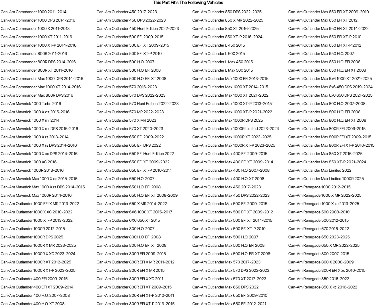 Tusk Primary Clutch Puller Compatible with Can-Am Commander 1000/XT 2011-2016/Outlander 450 2017-2023/650 XT 2009-2006