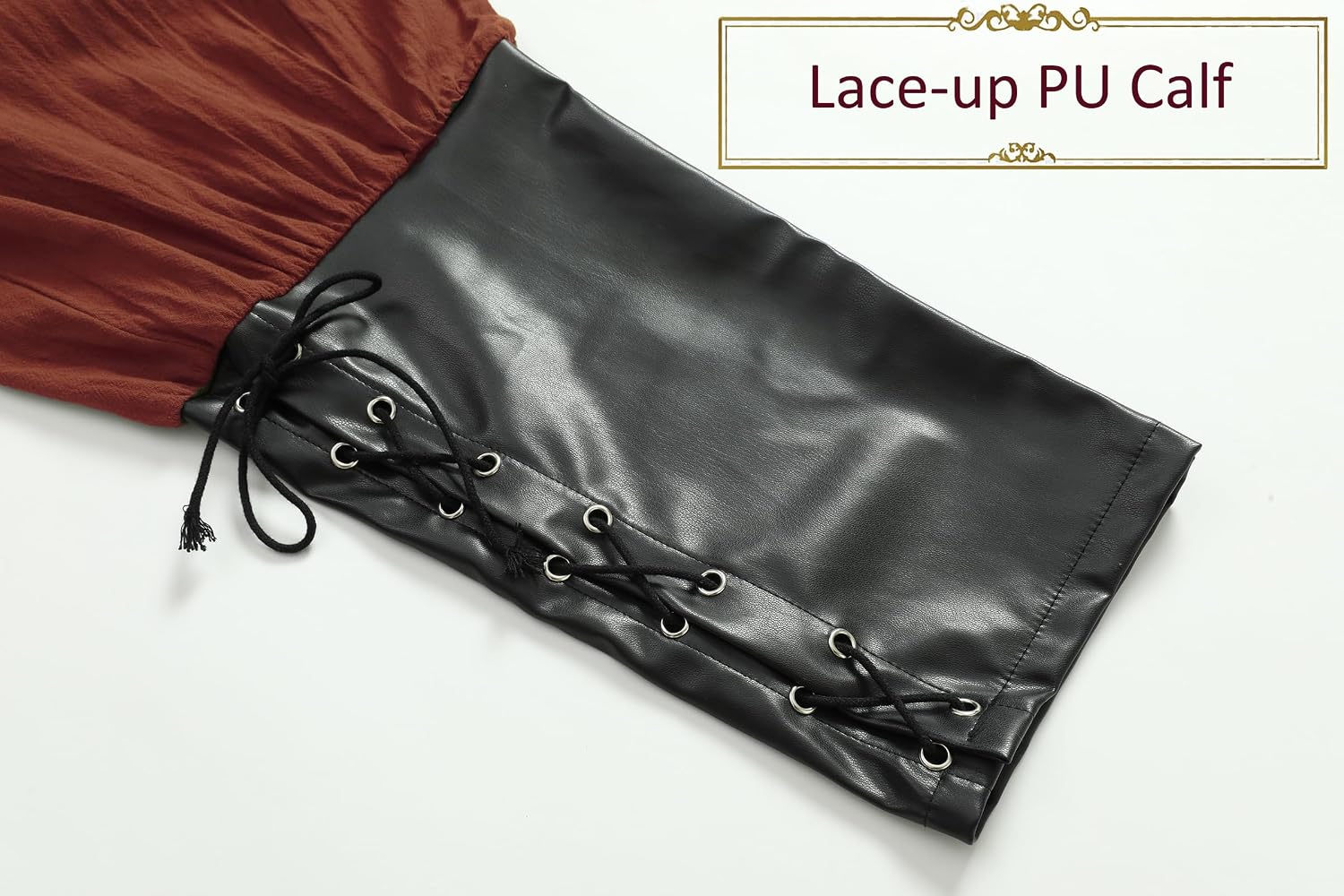 Men's Ankle Banded Gothic Pants Renaissance Pirate Costume Halloween Medieval Retro Pants