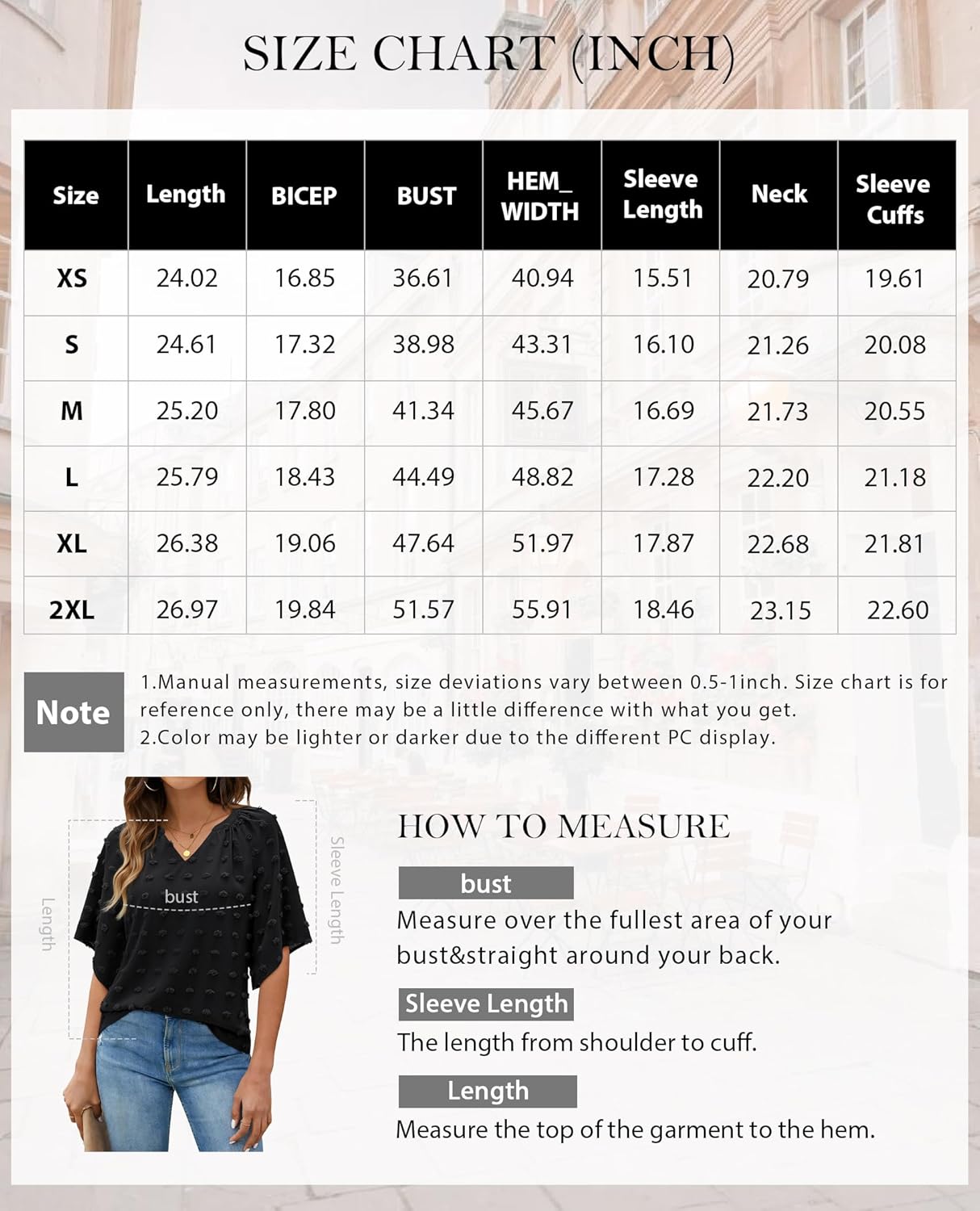 siliteelon Womens Blouses Dressy Casual V Neck Ruffle Sleeve Flowy Chiffon Tops Swiss Dot Cute Summer Business Shirts - Image 6