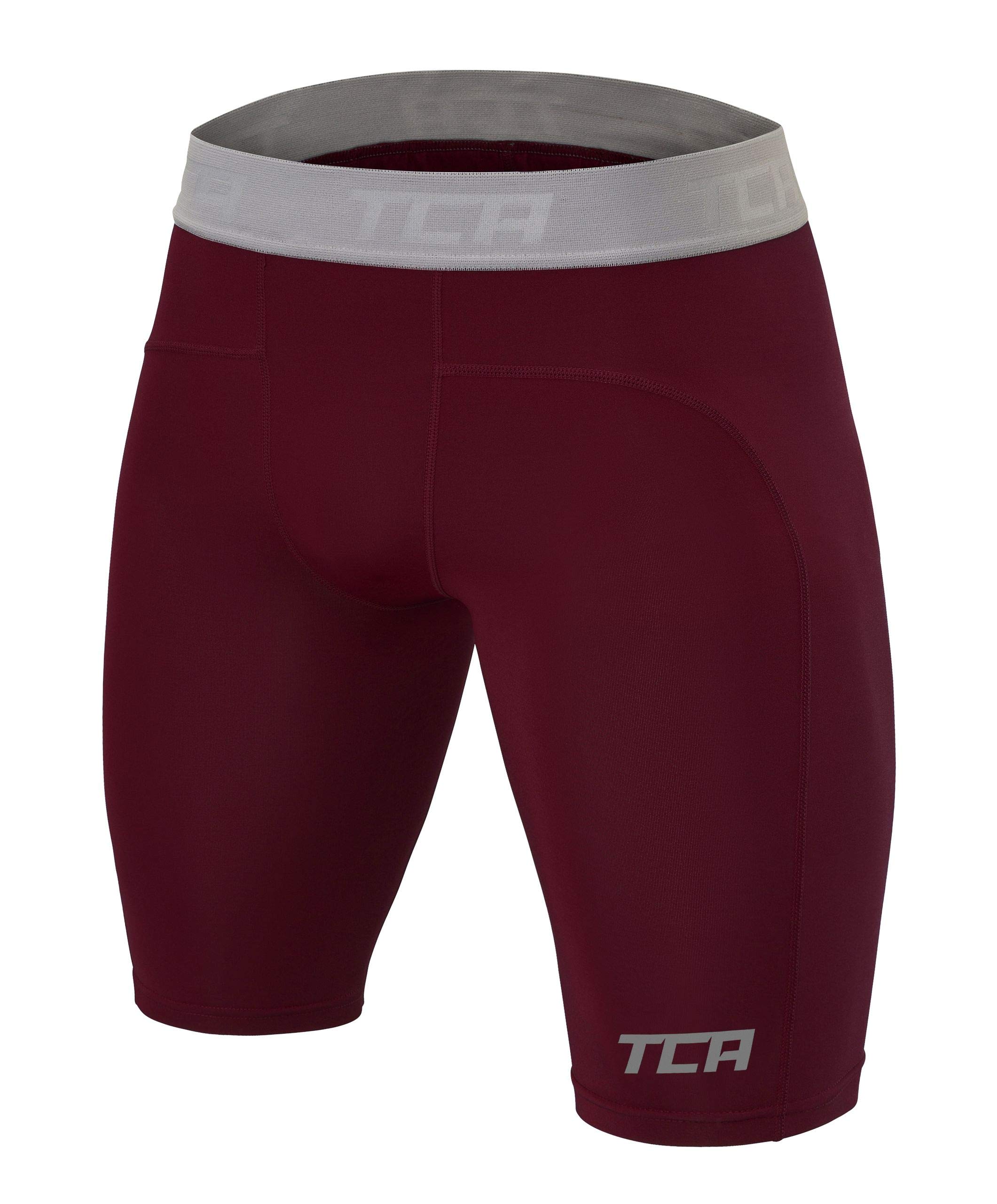 TCA Garcon Pro Performance Collant de Compression Short pour Course