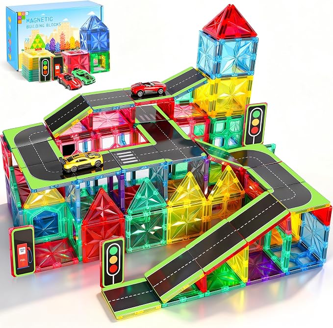 Bloques Magnéticos de Construcción para Niños