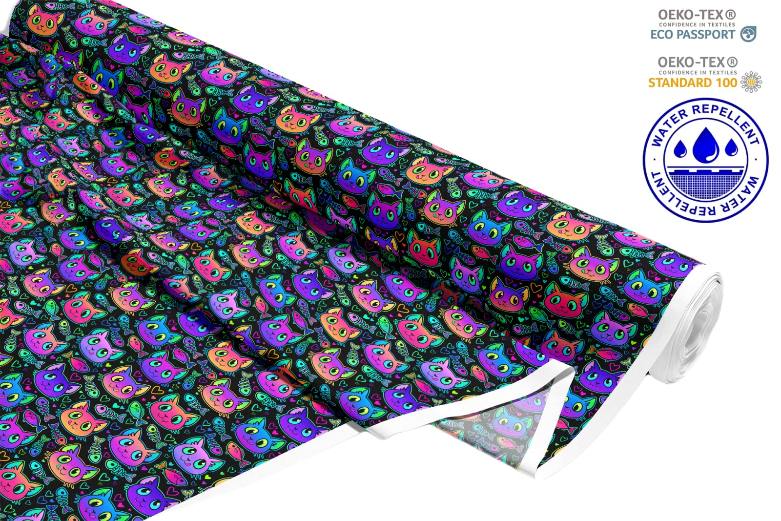 Tissu Oxford Imperméable Au Mètre 155x100cm - Polyester Ameublement, Rembourrage, Sacs Et Artisanat