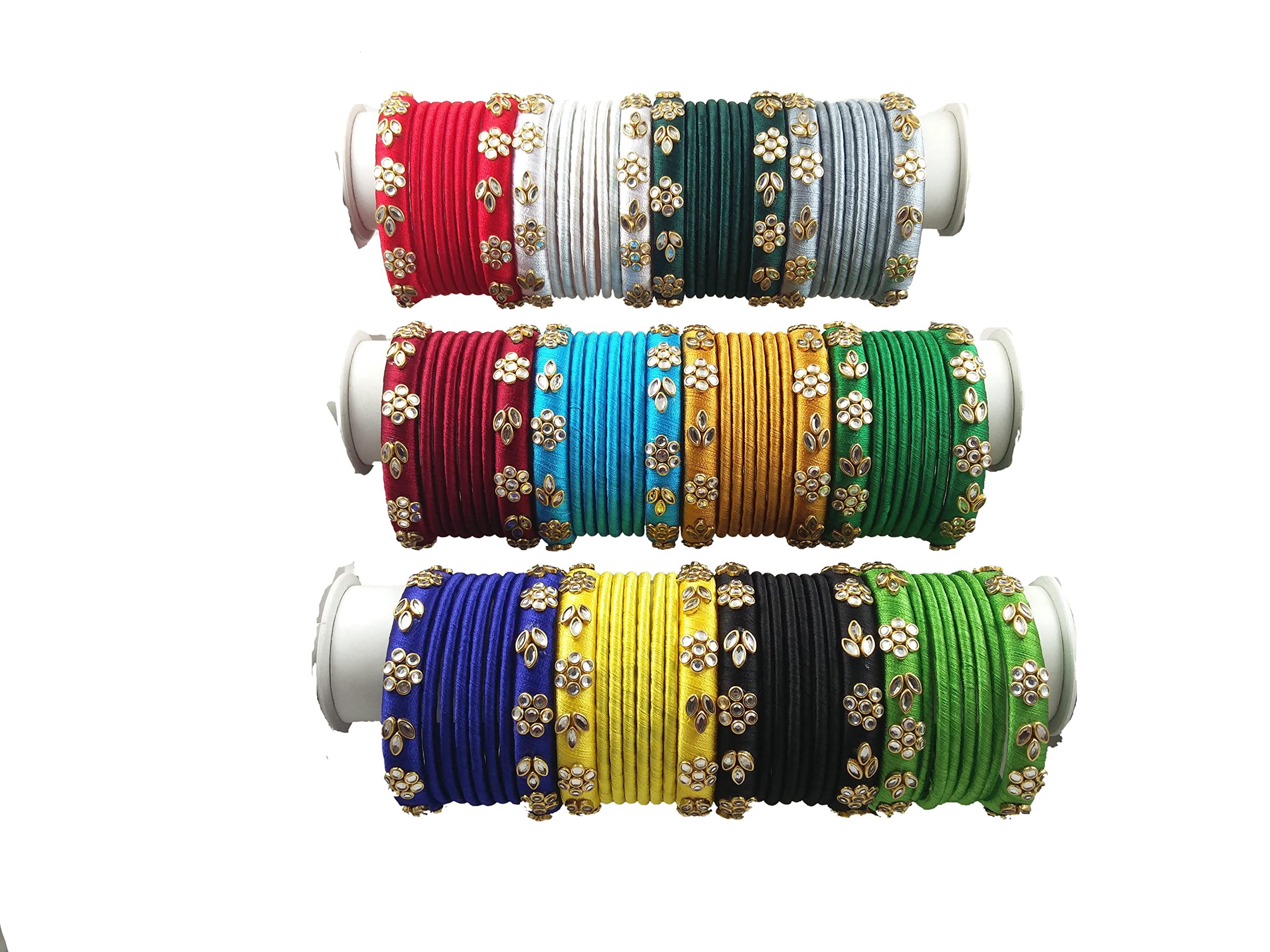 See full amazon price history chart for Yaalz Silk Thread Return Gift Bangles - Set Of 12 Sets - Kundan Bangles for Kids, Girls and Women for Festival, Birthday, Pooja Office-casual wear in Multiple Colors In 2.04 Size Yaalz Silk Thread Return Gift Bangles - Set Of 12 Sets - Kundan Bangles for Kids, Girls and Women for Festival, Birthday, Pooja Office-casual wear in Multiple Colors In 2.04 Size (B0BMGT18XS) Amazon Price History, Amazon Price Tracker