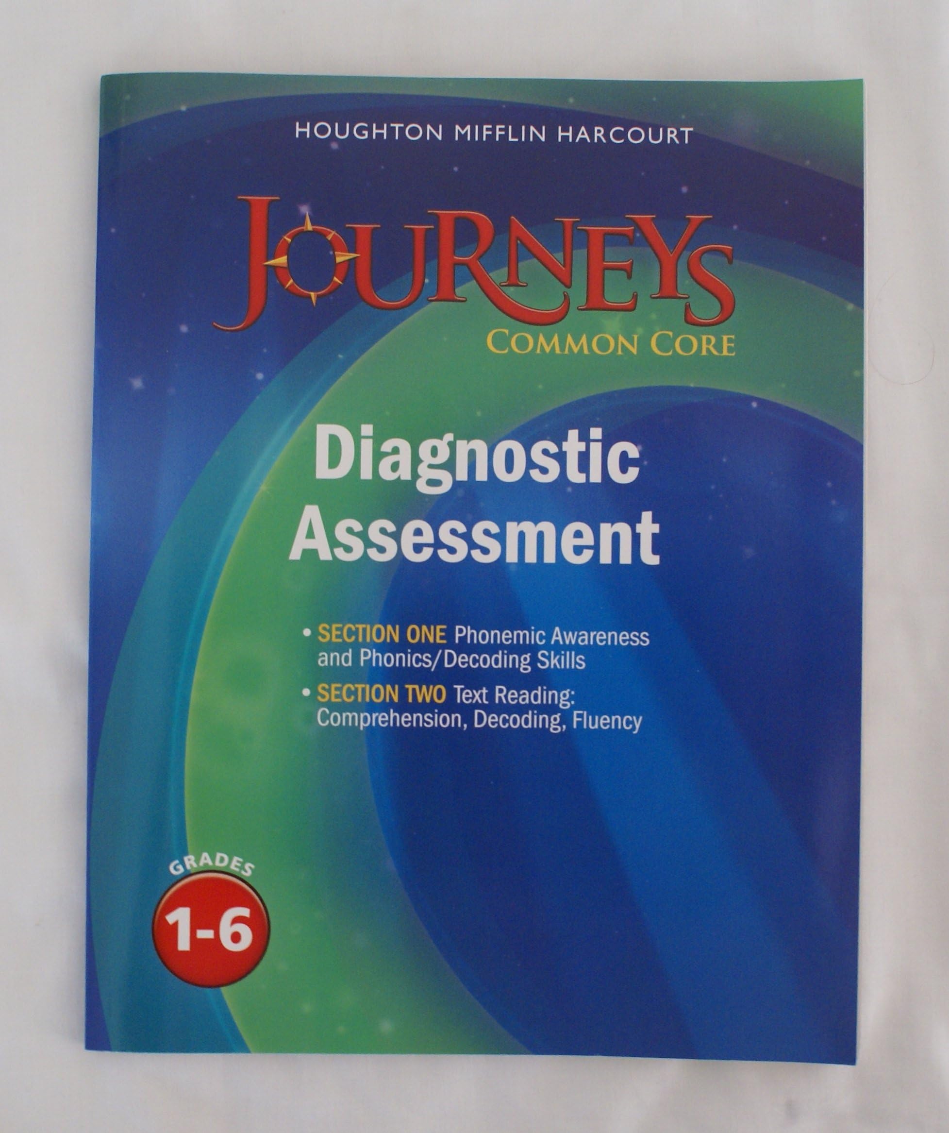 Diagnostic Reading Assessment Grades 1-6 (Journeys) Paperback โ December 31, 2012