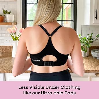 Bamboobies Maternity Nursing Bra for Breastfeeding - Underwire-Free Essential for Nursing