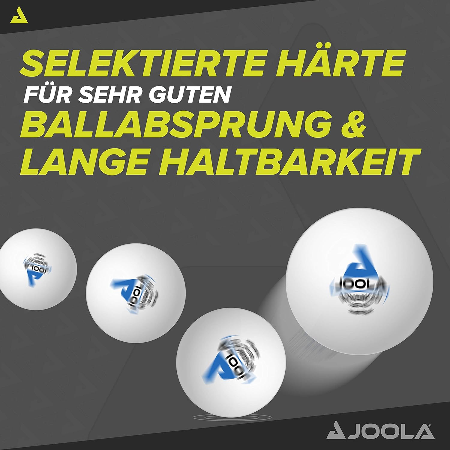 JOOLA Table Tennis Balls 3 Star Training Advanced 40+ mm Diameter Premium Table Tennis Balls