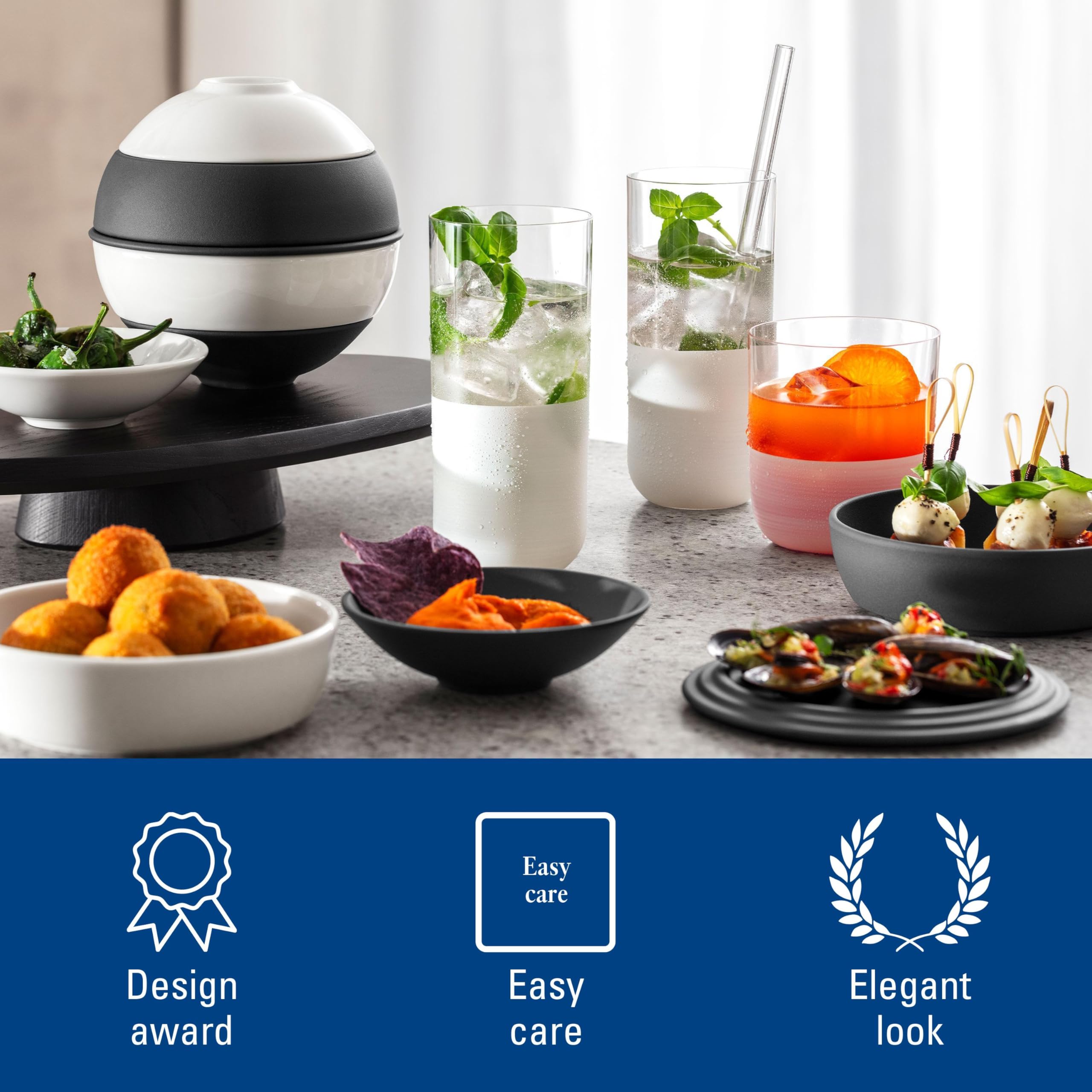Villeroy & Boch LA BOULE LA PETITE食器セット La petite Boule black - Villeroy & Boch