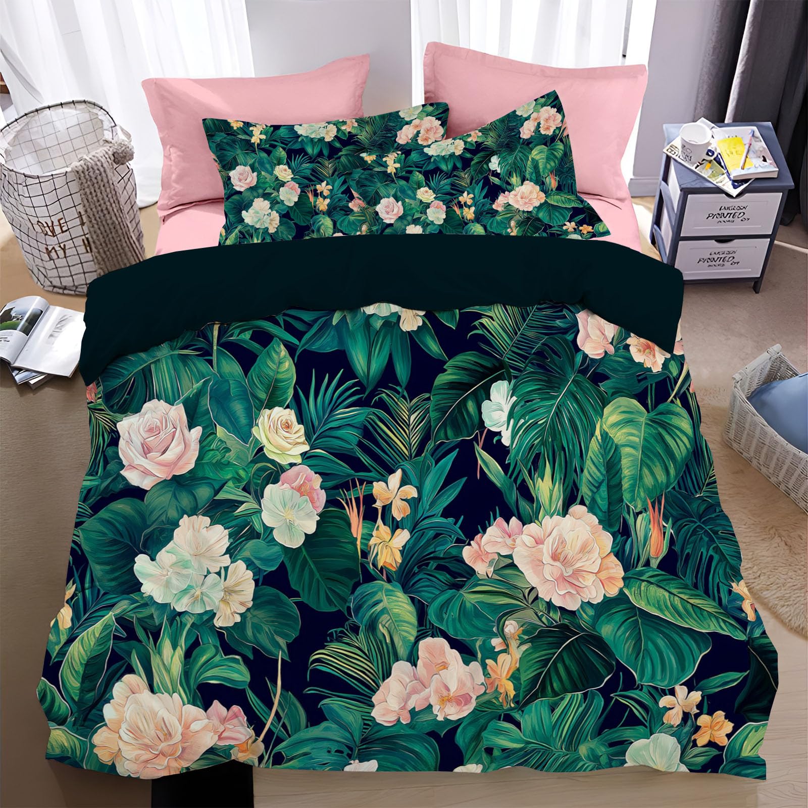 Parure de lit 3D lavable pour en finir avec le linge terne et rêche