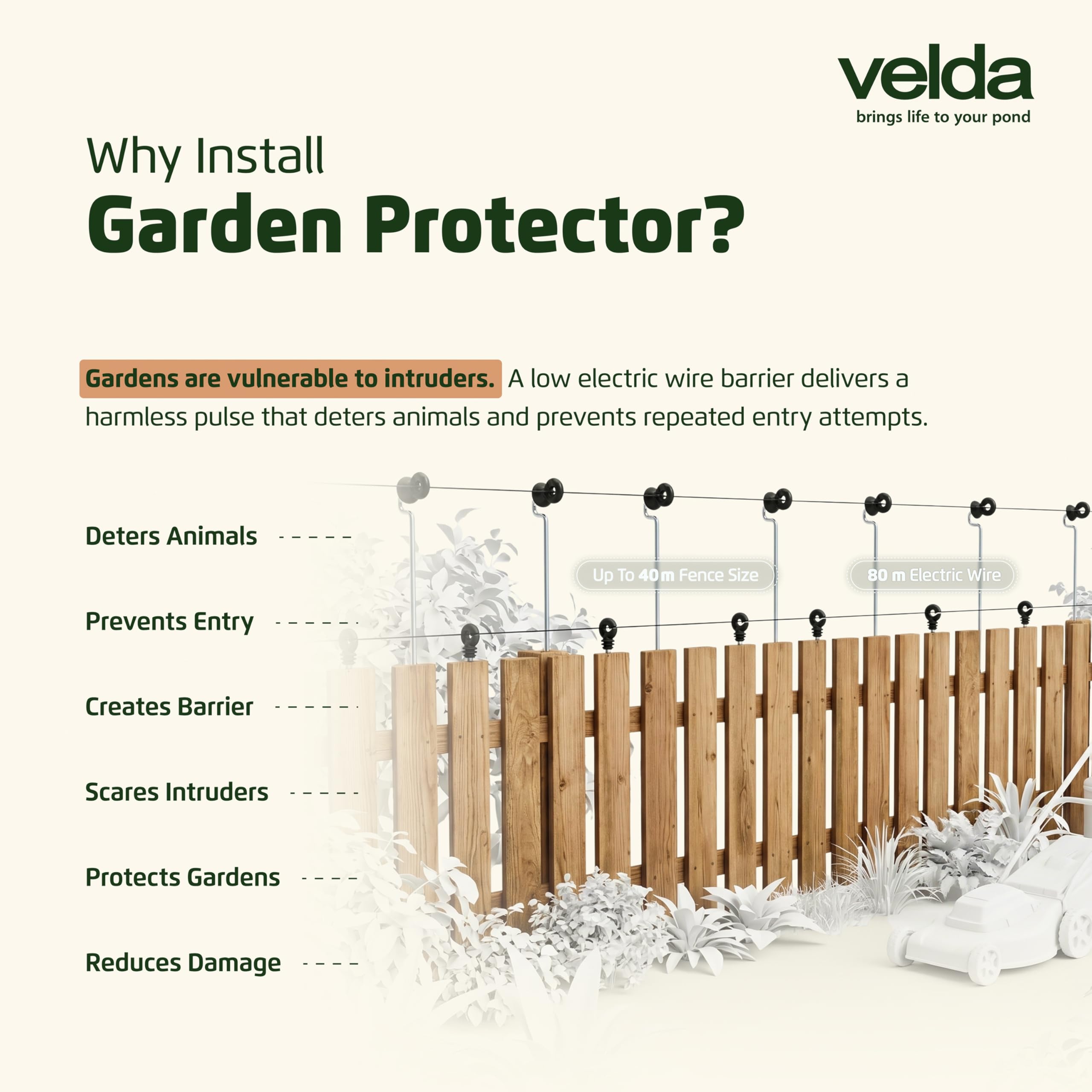 velda Protection de Jardin