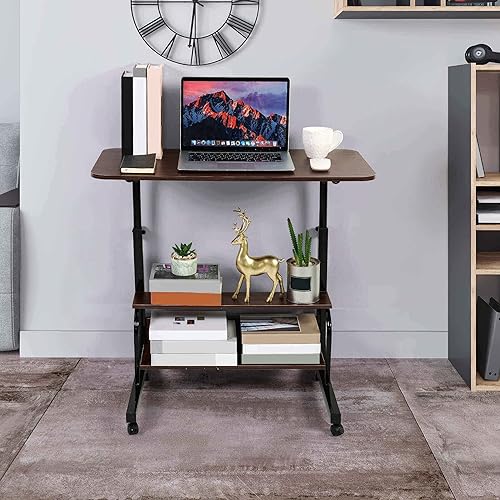 Miniatura 2 de Escritorio de oficina en casa mesa ajustable para dormitorio escritorio moderno para computadora portátil para sala de estar mesa de sofá escritorio