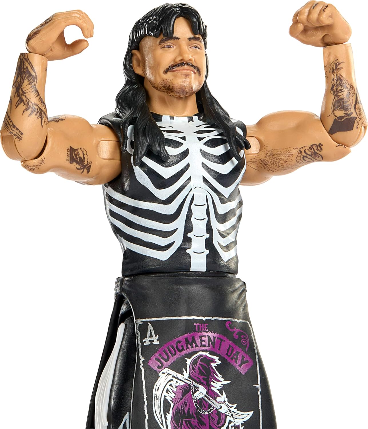 Mattel WWE “Dirty” Dominik Mysterio Action Figure, Main Event Series #160, 6-inch Collectible Superstar with 14 Articulation Points & Life-Like Look