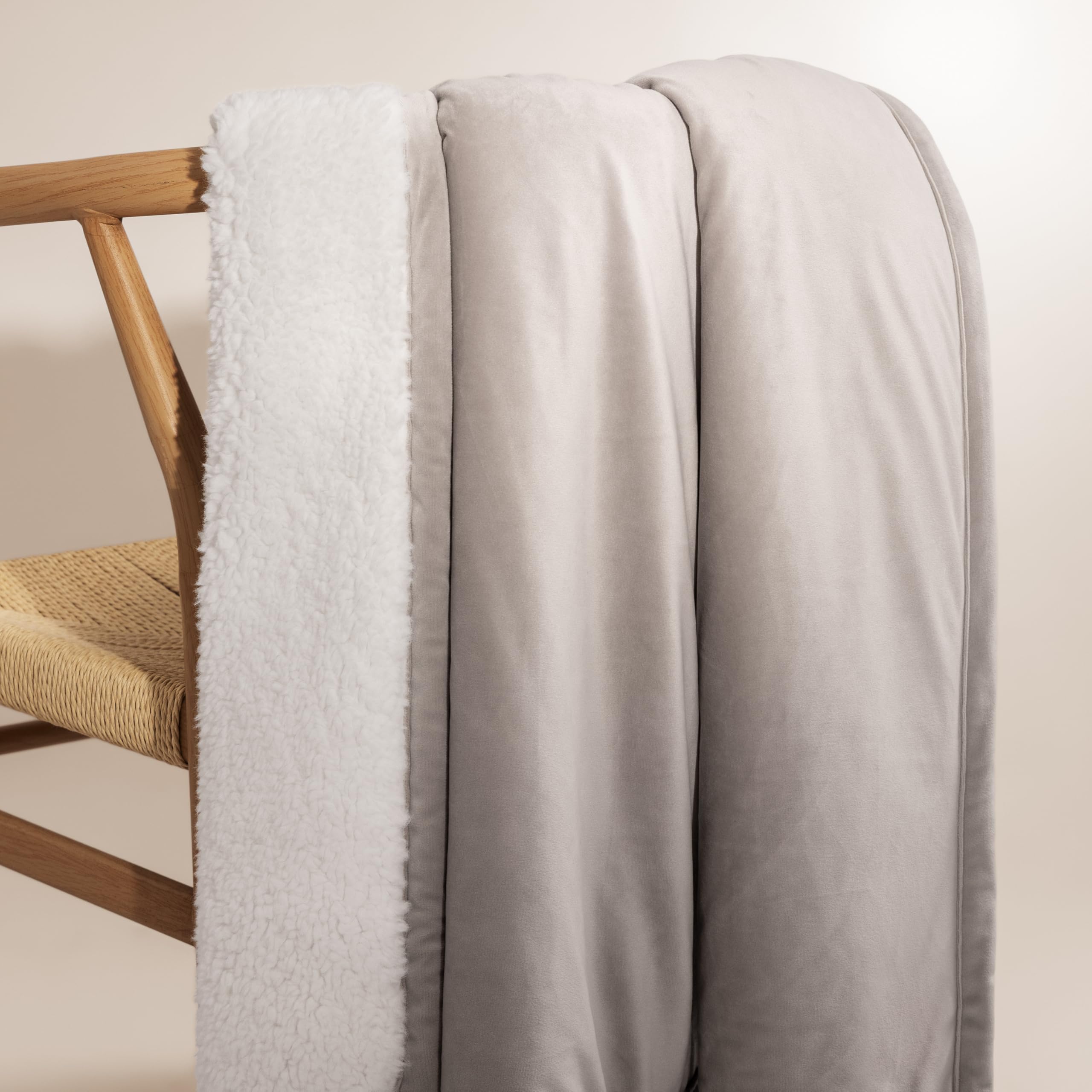 Amazon｜UGG Bliss シェルパスローブランケット - フラシ天オーバー