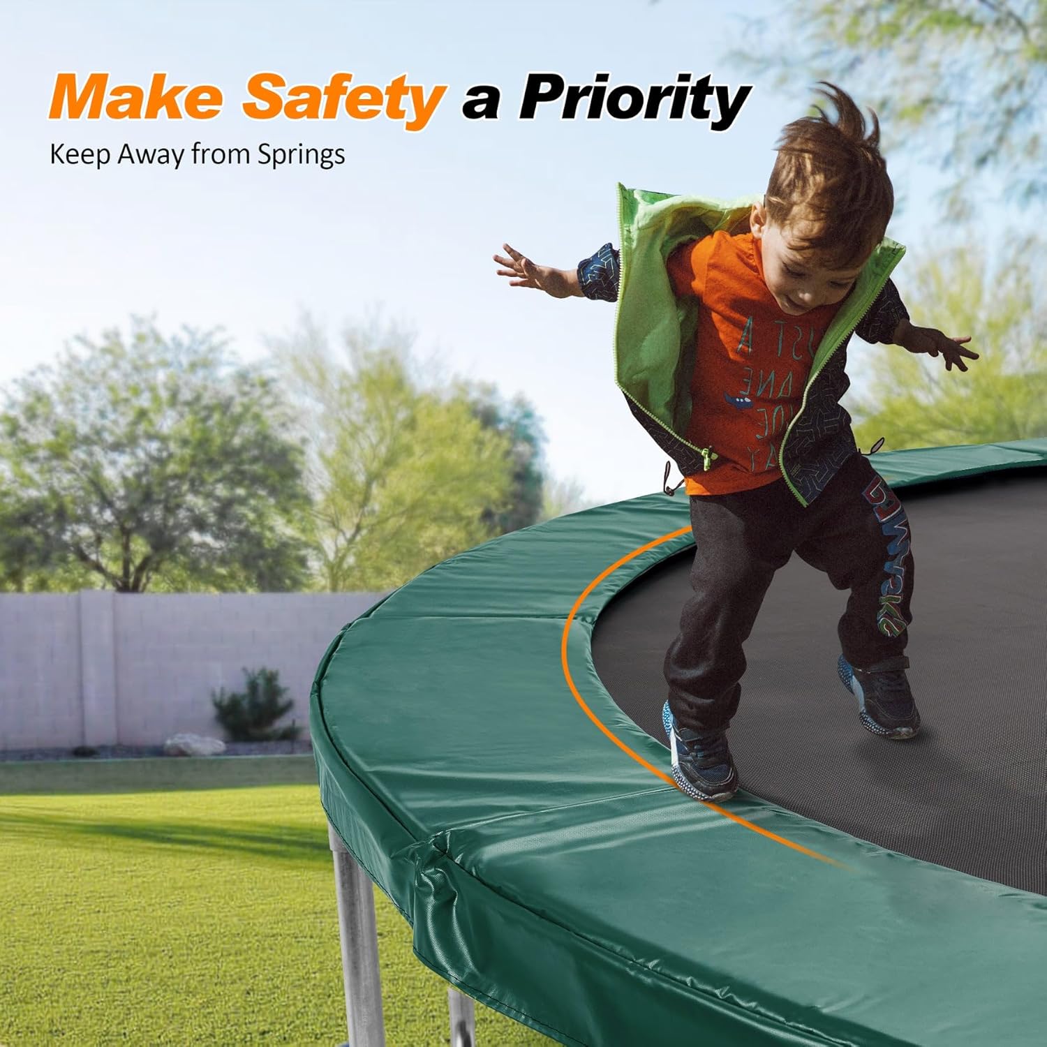 Trampoline Net Exacme Trampoline Safety Net Replacement (Fits