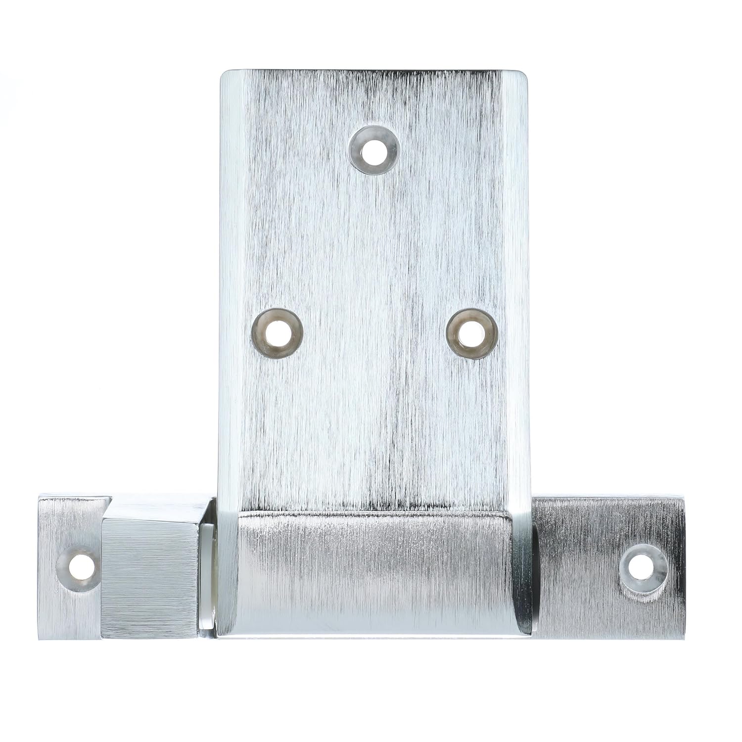 6.25" Satin Chrome Flush Offset Cam-Rise Walk-in Door Hinge