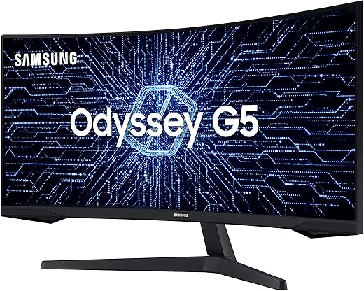 Monitor Gamer Curvo Samsung Odyssey 34’’, Ultra WQHD, 165Hz, 1ms, tela ultrawide,...