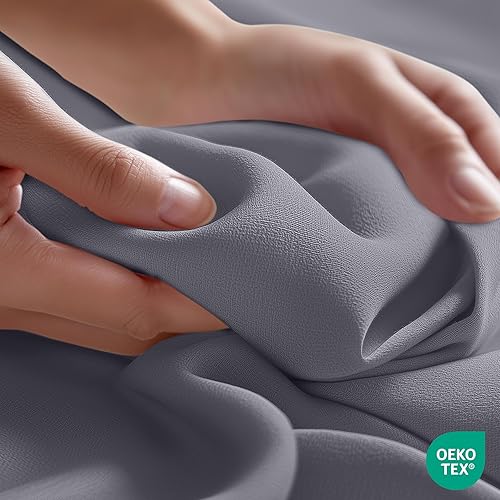 Miniatura 180 de Utopia Bedding Sábana encimera – 1 paquete (individual, azul marino) – Tela de microfibra cepillada suave – Sábana superior resistente al