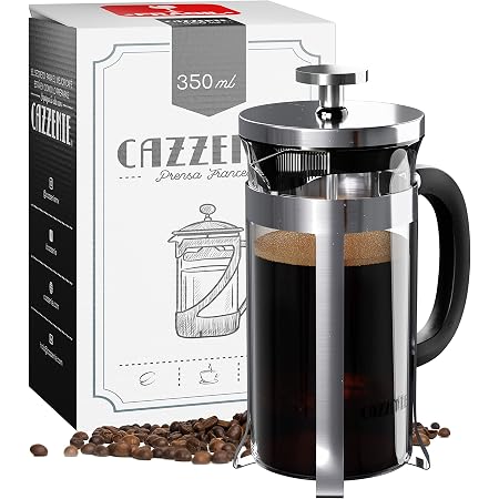 CAFFEINO - Cafetera Prensa Francesa de 1 lt - Incluye Bolsa de Café en  grano de 500g Tueste Medio : Amazon.com.mx: Hogar y Cocina