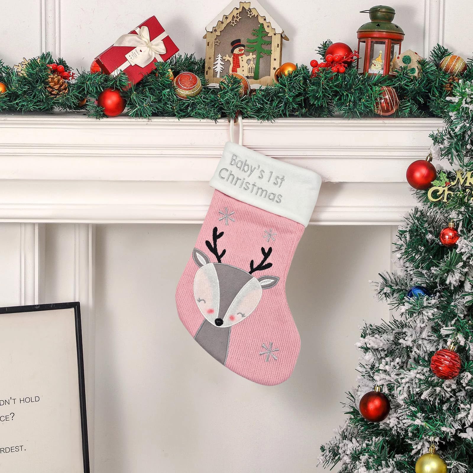 Amazon.com: Babys First Christmas Stocking,Large Christmas