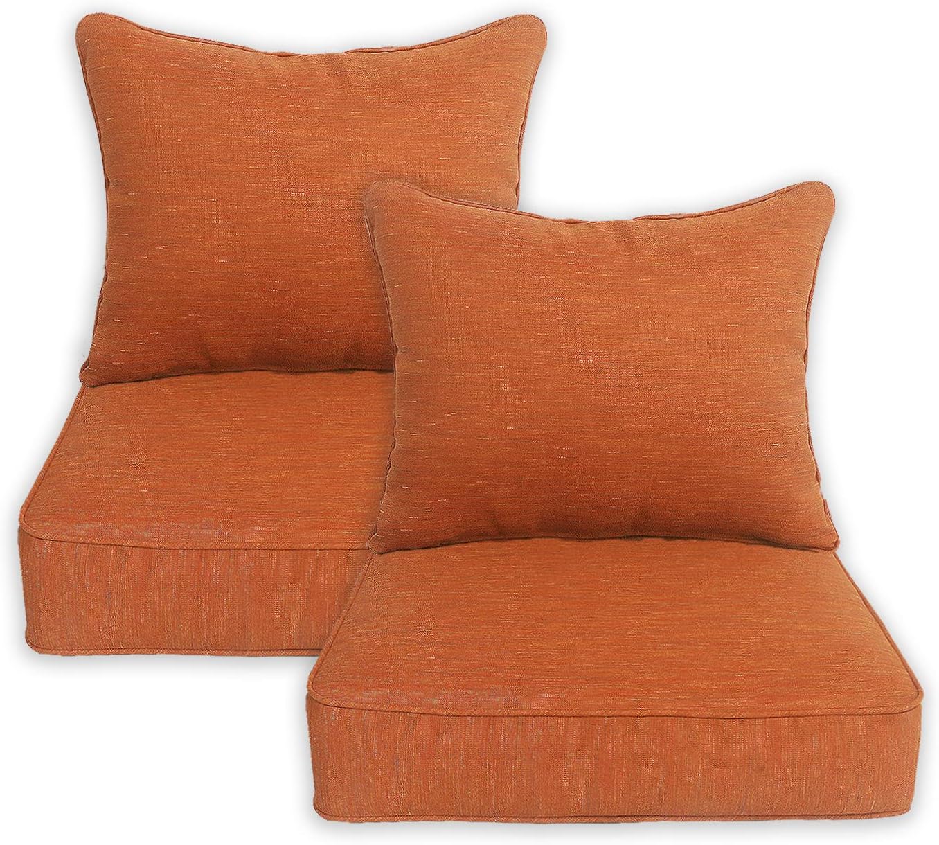 COZYVIDA Indoor/Outdoor Deep Seat Patio Cushions seat