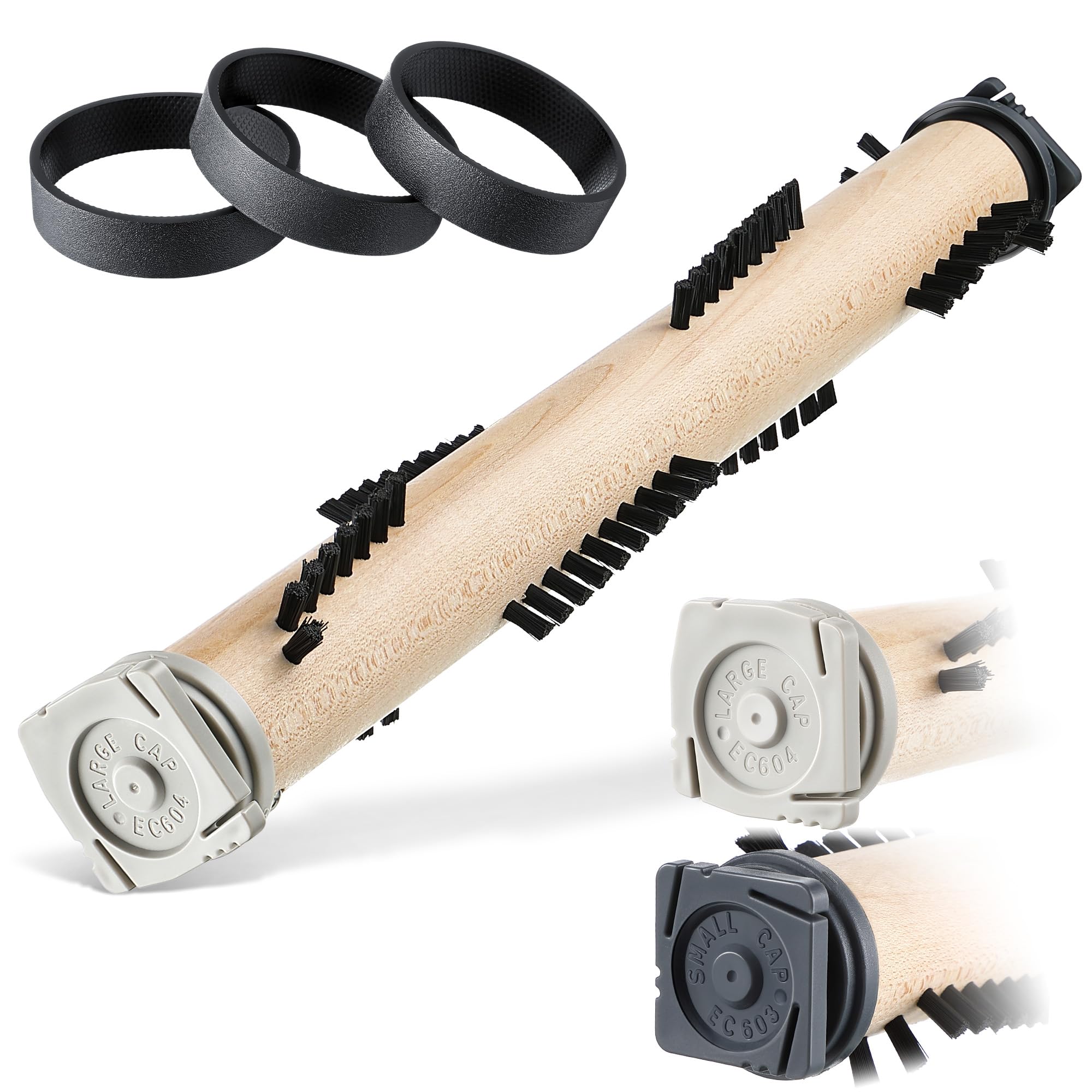 The Best kirby vacuum cleaner parts of 2026 Reviewed and Compared Vacuum Cleaner Brush Roll with 3 Pcs Belt Compatible with Kirby Vacuum Cleaner G3/G4/G5/G6/Sentria, Ultimate G-Belt Compatible with Kirby All Brush Roller and Belt Replacement Part for Clean