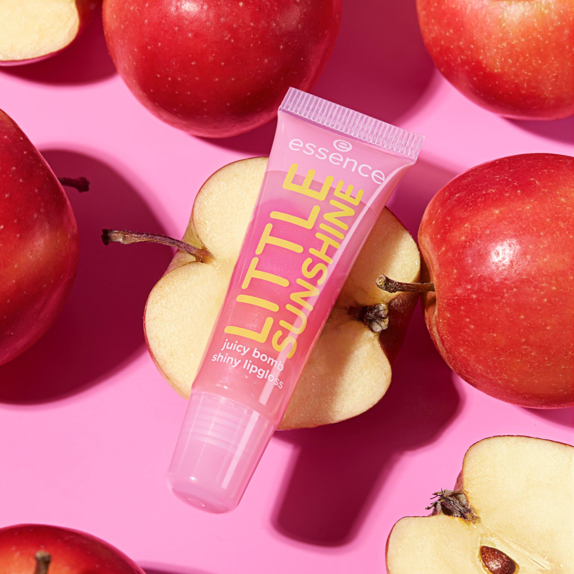 essence SAY IT WITH JUICY LITTLE SUNSHINE juicy bomb shiny lipgloss, instant result, shiny (10ml) — view 3
