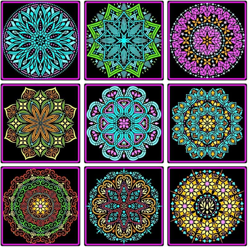 Suchergebnis auf Amazon.de für: mandala schablonen