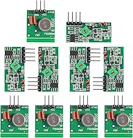 Vista 1 de Kit de módulo transmisor y receptor inalámbrico RF de 5 piezas 433 MHz para ARM/MCU