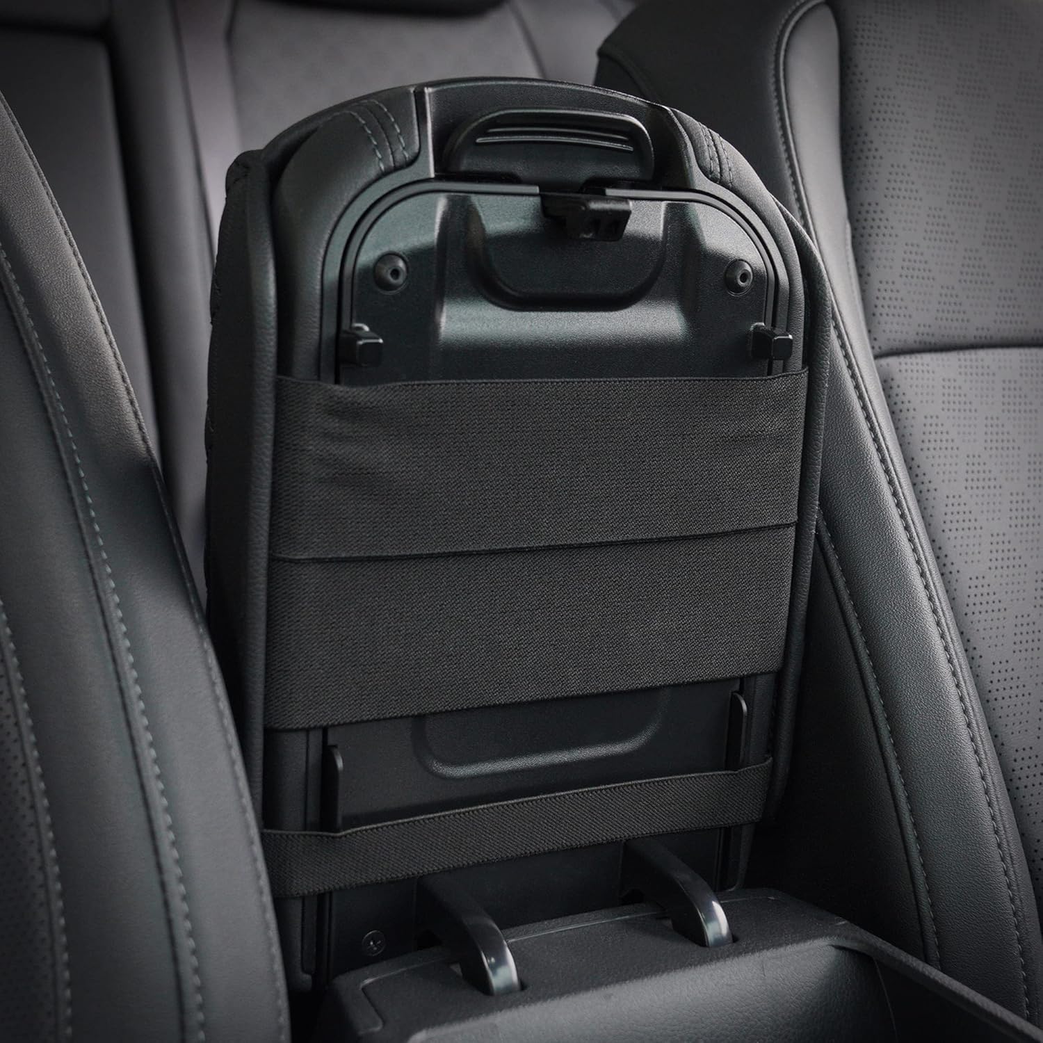 KMMOTORS Seltos(2020~2025) Center Console Cover, Armrest Cushion, Console Protector, Vegan Leather, Seltos Accessories