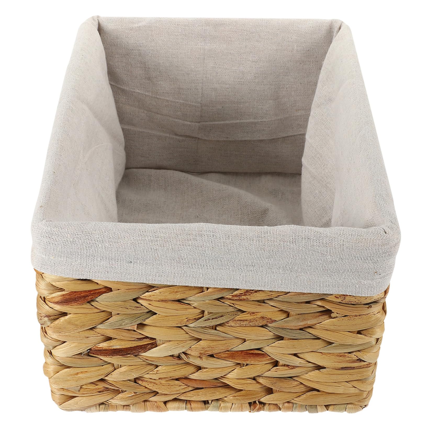 Panier de rangement décoratif de salle de bain fait main OUNONA