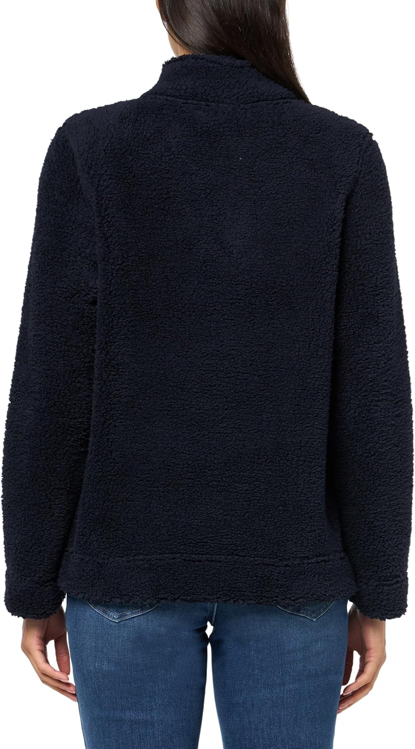 Nautica womens Mockneck Fleece Sweater Pullover - Image 2