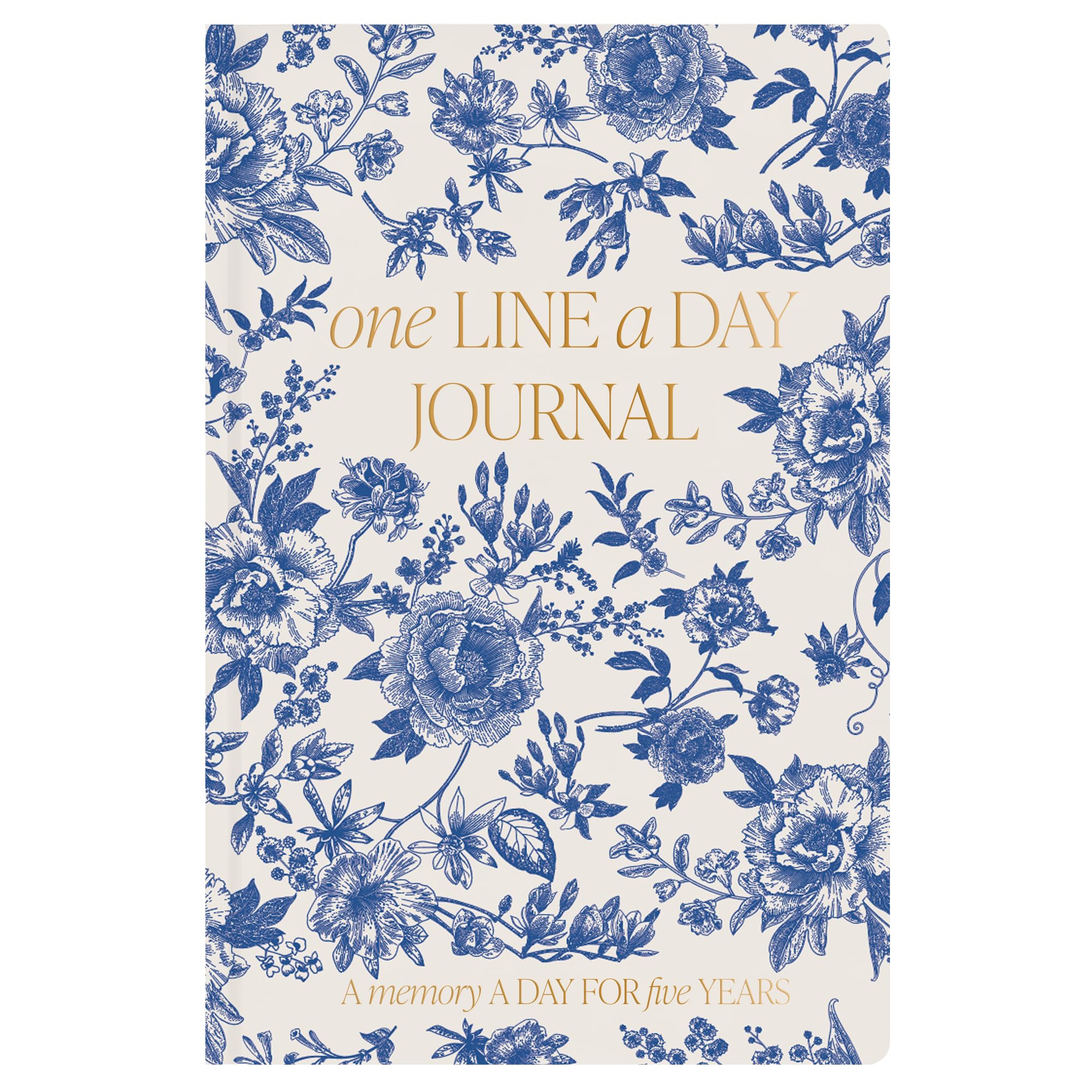 Journal de mémoire bleu Delft avec une couverture rigide de qualité - 6