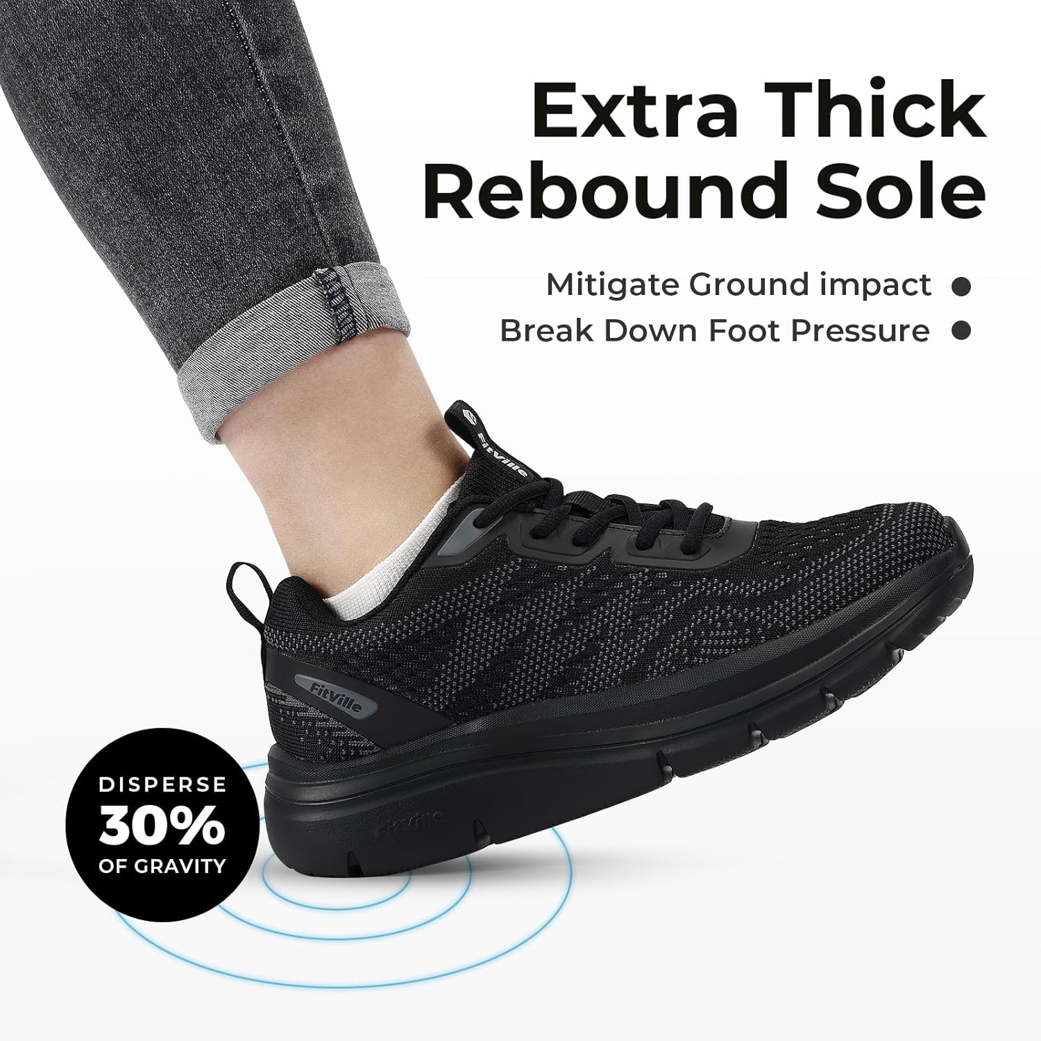 FitVille Womens Lightweight Trainers Wide Fit Running Shoes Comfortable Breathable Fashion Sneakers for Ladies Walking Jogging Gym 5 81wfucBdHML. AC SL1500