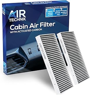 CF10553 Cabin Air Filter w/Activated Carbon | Fits Nissan Frontier 05-21, NV1500/NV2500/NV3500 12-15, Pathfinder 05-12, Xterra 05-15 / Suzuki Quator 09-12 - 27274-9CH0A