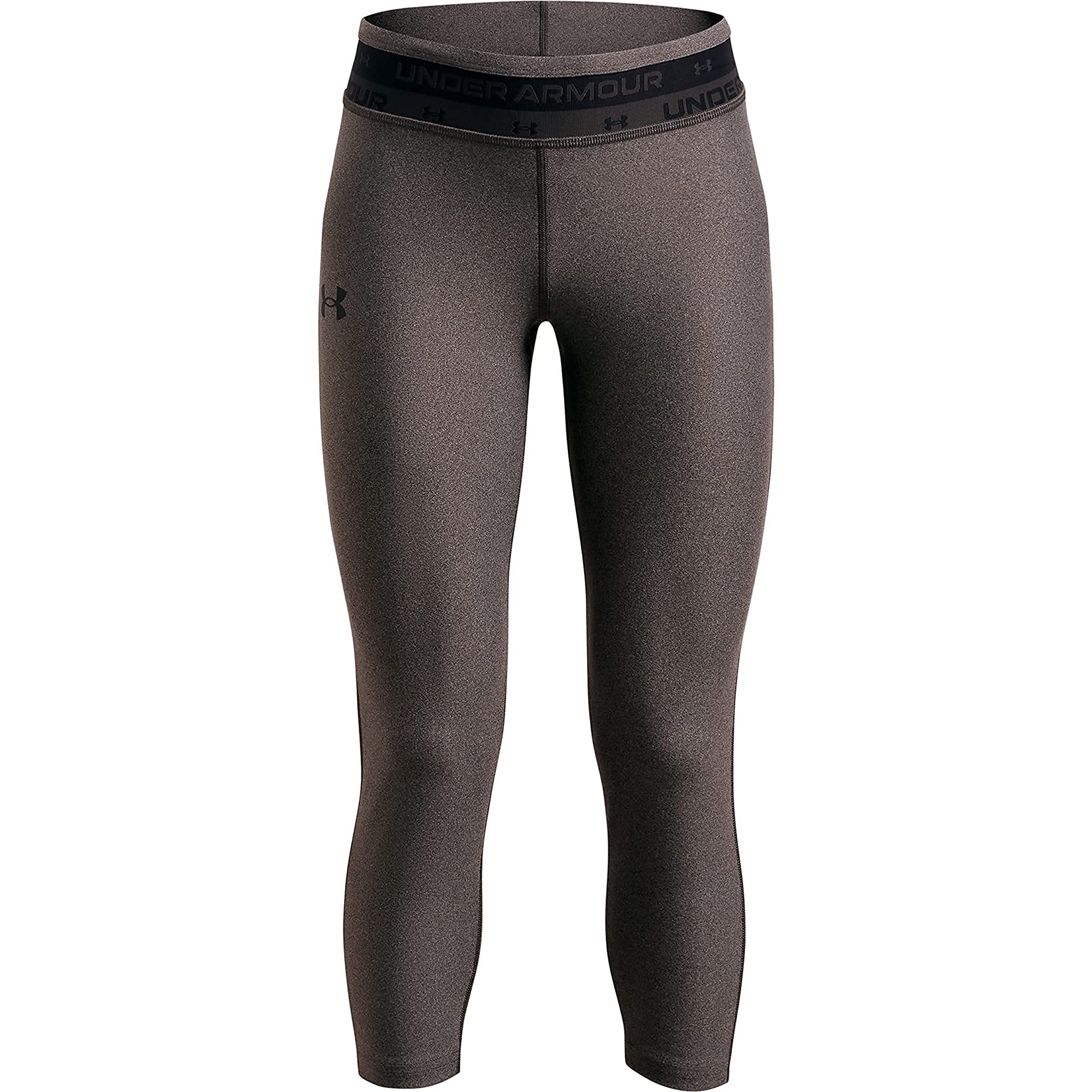 Under Armour Mädchen HeatGear Armour Heather Crop Hose