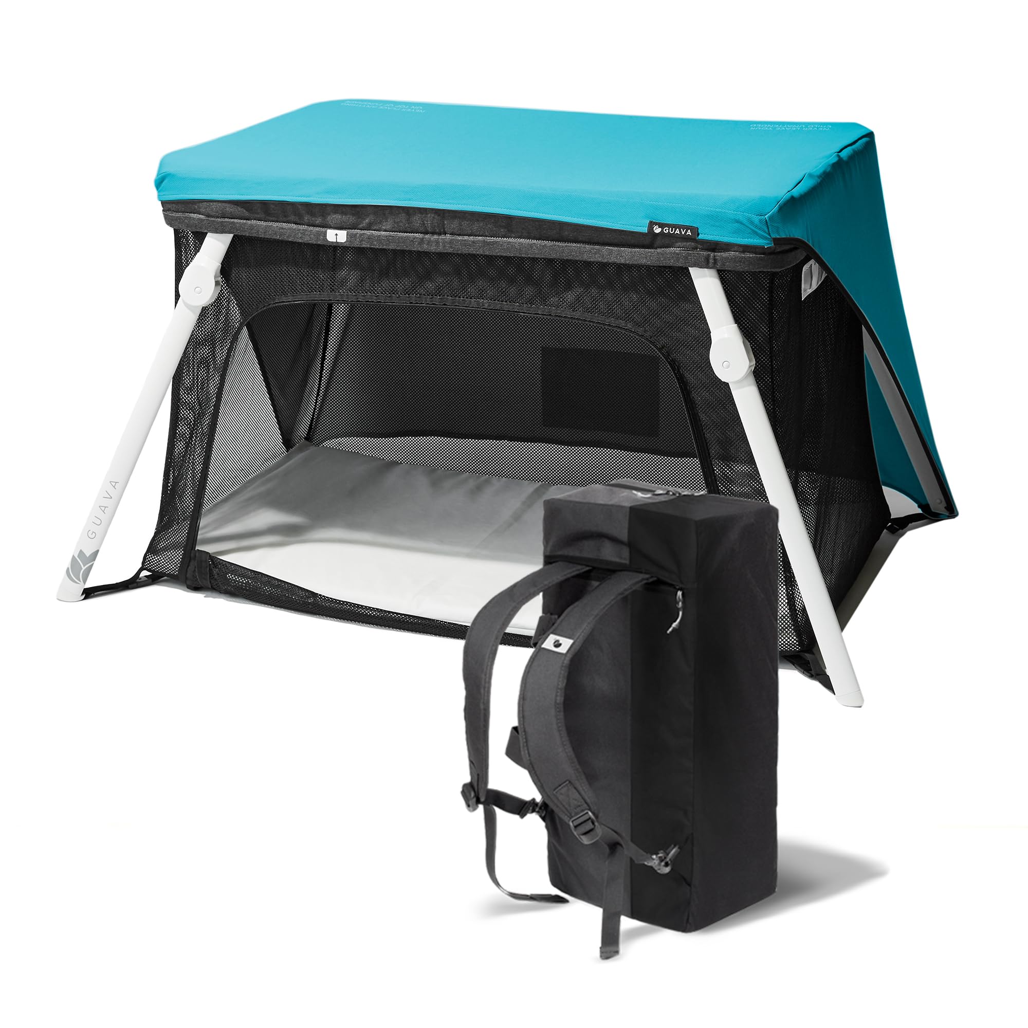 Guava Lotus Travel Crib With Backpack And Play Yard Fun