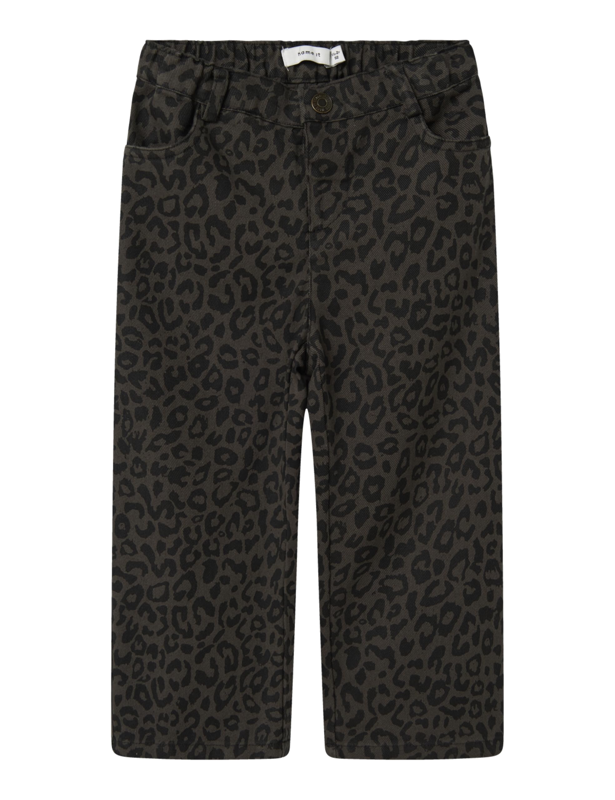 NAME IT Mädchen Nmfbella Wide Leo TWI Pants 3270-Hp
