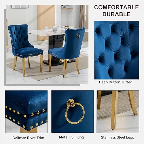 Miniatura 5 de Juego de mesa de comedor grande y moderna de mármol sintético blanco de 94.5 pulgadas, juego de mesa de comedor de 10 piezas con 10 sillas tapizadas