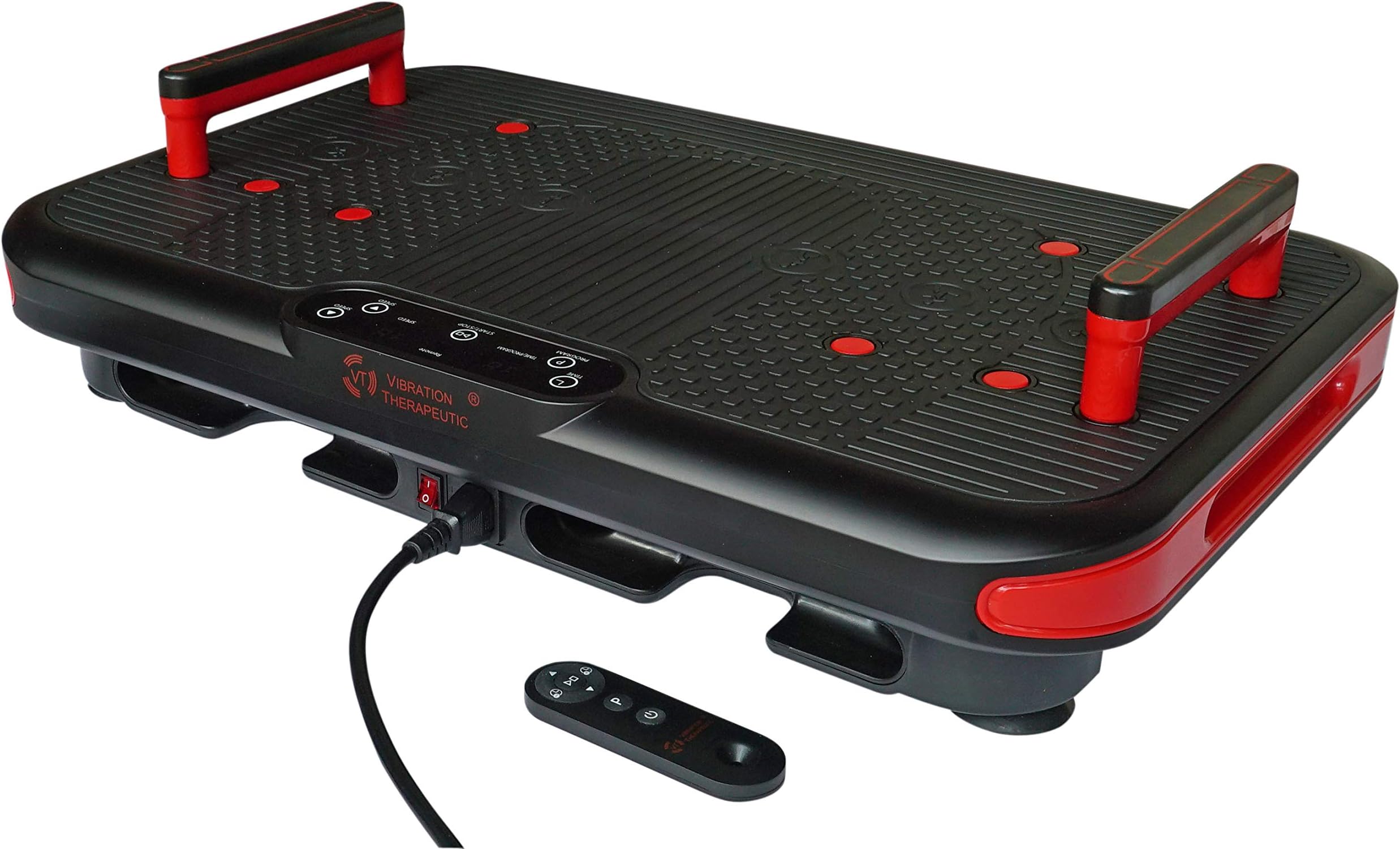 VT VIBRATION THERAPEUTIC Plate - Pivotal Oscillation 5-14Hz - Advanced Mechanical Design - Pushup Bars for Upper Body Exercise - Model 027